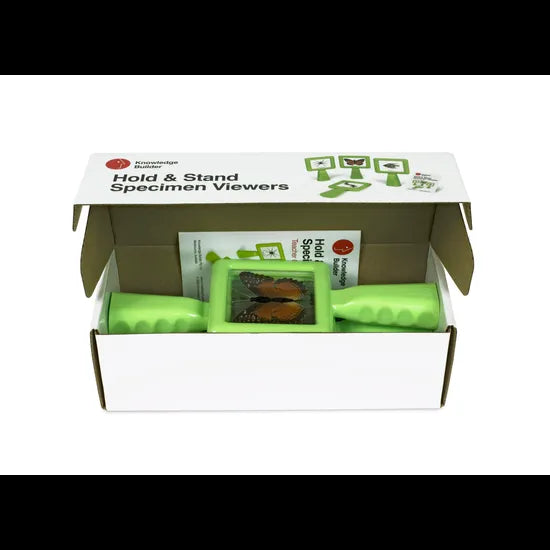 Mini Beasts Specimen Viewer with Handle - Pack of 4 - Modern Teaching Aids NZ