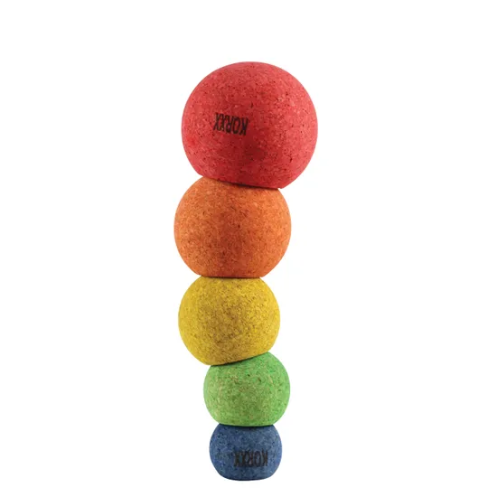 KORXX - Bal-lu Stacking Tower - Set of 5 - Colour - Modern Teaching Aids NZ
