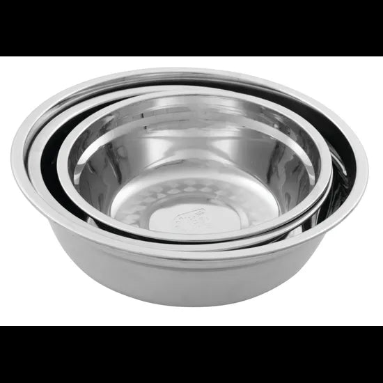 Stainless Steel Mixing Bowls - Set of 3 - Modern Teaching Aids NZ