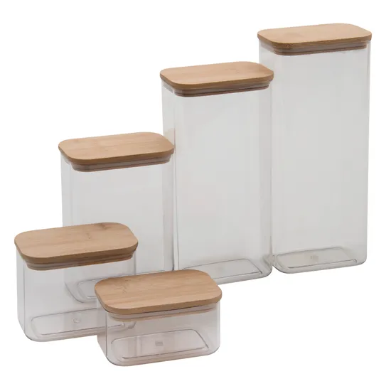 Food Storage Containers - Set of 5 - Modern Teaching Aids NZ
