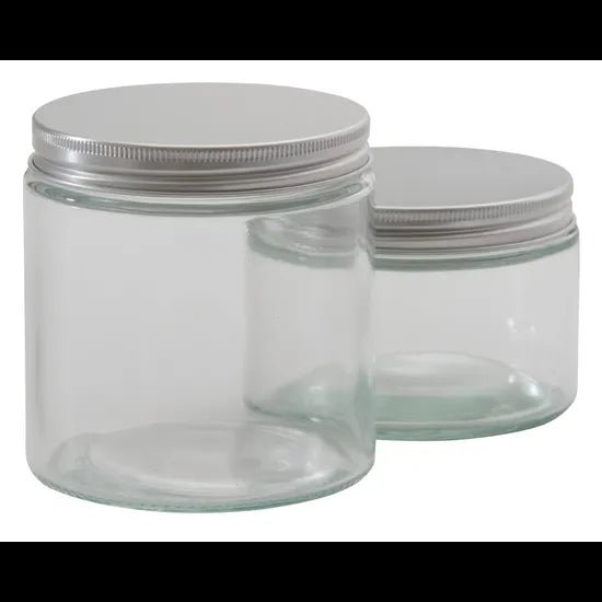 Glass Storage Jars Asst - Set of 12 - Modern Teaching Aids NZ