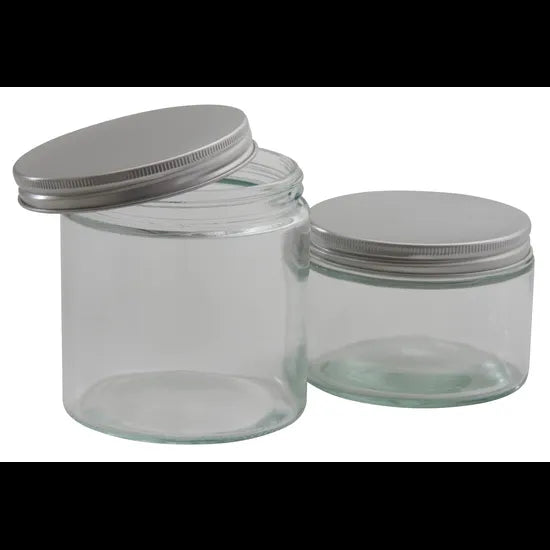Glass Storage Jars Asst - Set of 12 - Modern Teaching Aids NZ