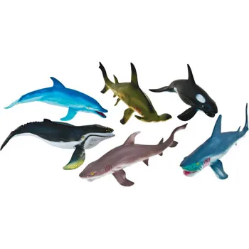 Large Sea Animals - Set of 6 - Modern Teaching Aids NZ