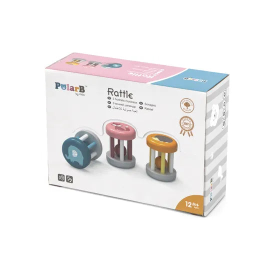 Assorted Cage Rattle PK12 - Modern Teaching Aids NZ