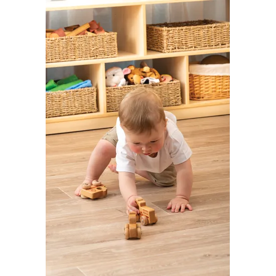 Wooden Emergency Services Vehicles - Set of 3 - Modern Teaching Aids NZ