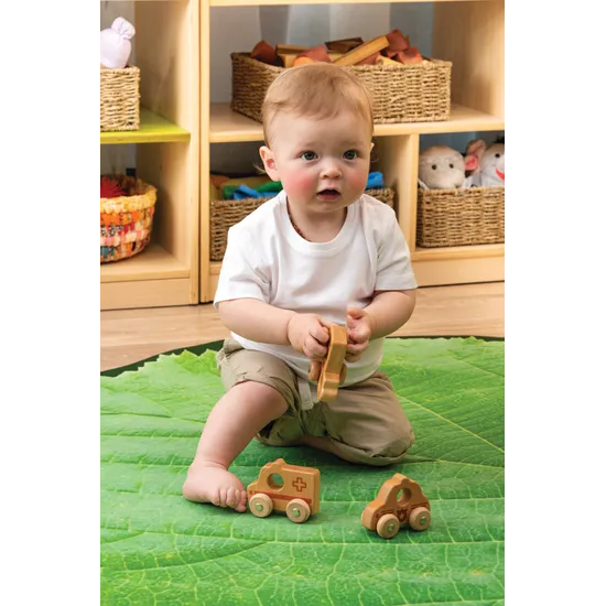 Wooden Emergency Services Vehicles - Set of 3 - Modern Teaching Aids NZ