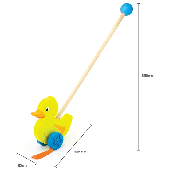 Push Toy - Duck - Modern Teaching Aids NZ