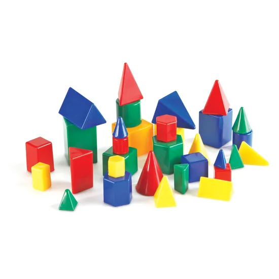 Attribute Solids Mini 3D - Modern Teaching Aids NZ