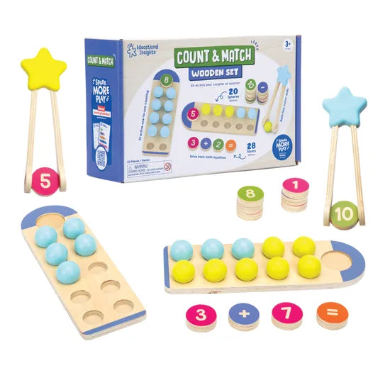 Count & Match Wooden Set