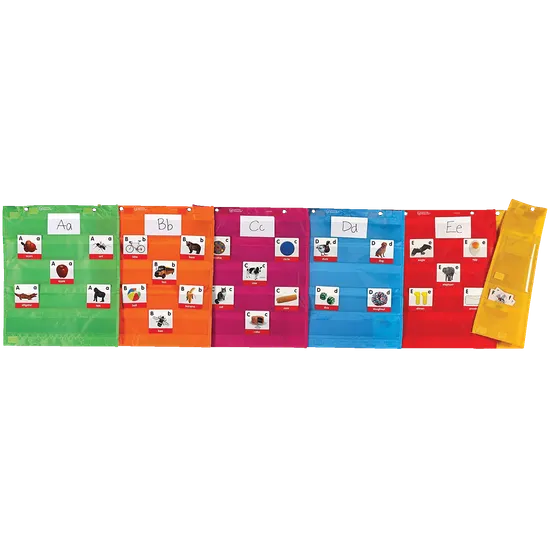 Magnetic Pocket Chart Squares (Set of 6) - Modern Teaching Aids NZ