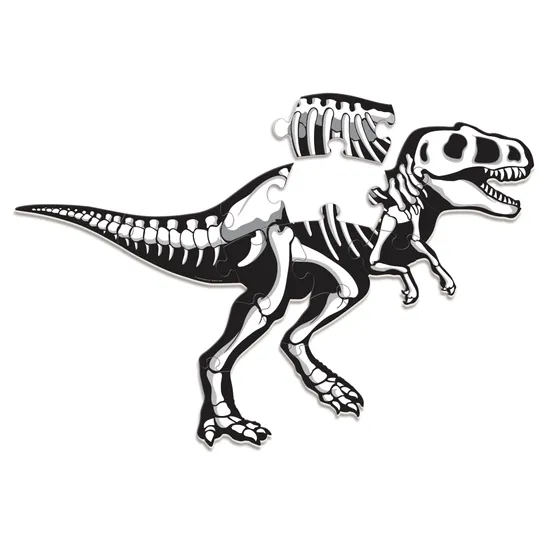 Jumbo Dinosaur Floor Puzzle - T-Rex 13 Pieces - Modern Teaching Aids NZ