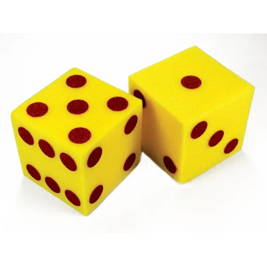 Teachables Giant Soft Dice - Dots - Modern Teaching Aids NZ