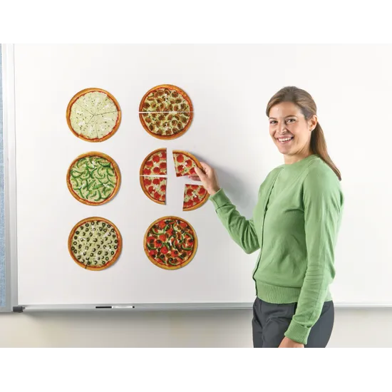 Magnetic Pizza Fraction Set - Modern Teaching Aids NZ