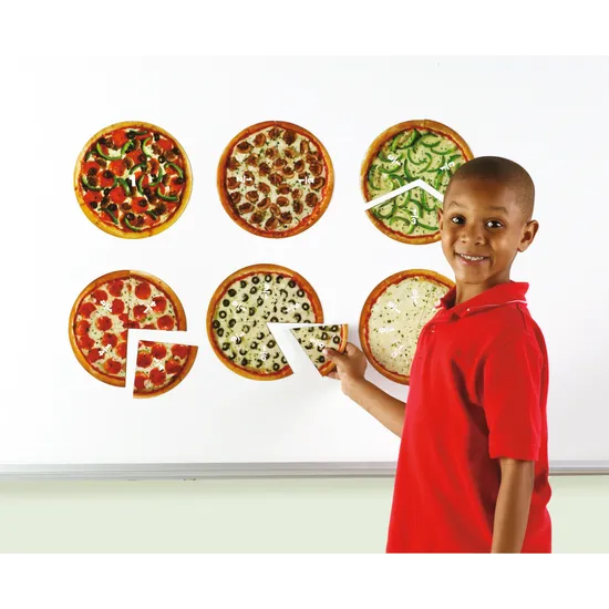 Magnetic Pizza Fraction Set - Modern Teaching Aids NZ