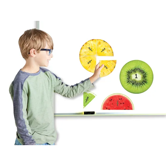 Magnetic Fruit Fractions - Modern Teaching Aids NZ