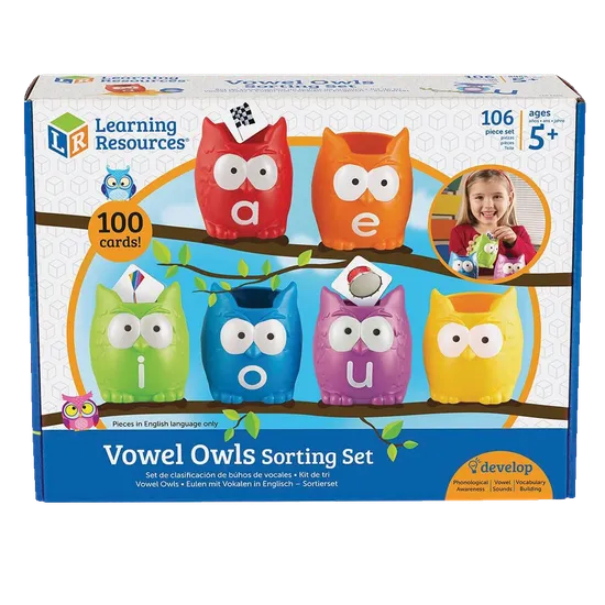 Vowel Owls - Modern Teaching Aids NZ