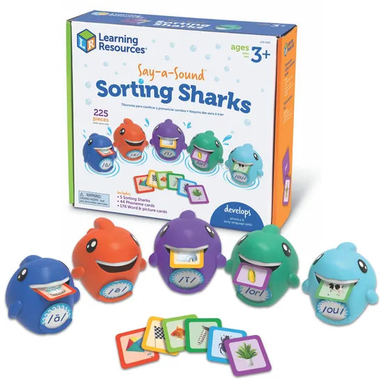 Say-a-Sound Sorting Sharks - Modern Teaching Aids NZ