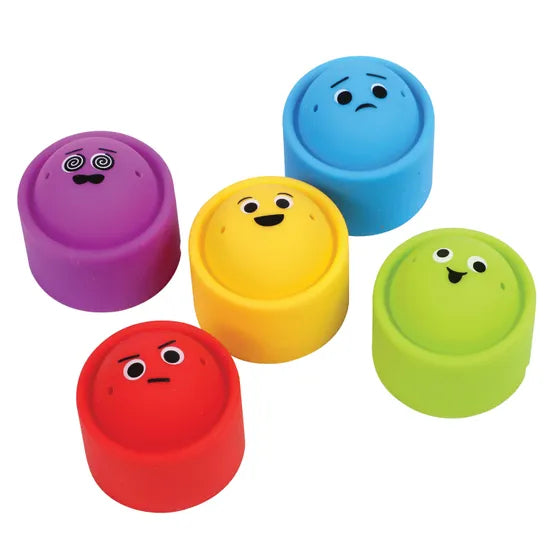 Rainbow Emotion Fidget Poppers - Modern Teaching Aids NZ