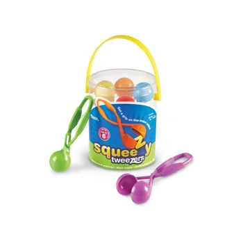 Squeezy Tweezers Set of 6 - Modern Teaching Aids NZ