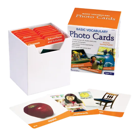 Basic Vocabulary Photo Cards - Modern Teaching Aids NZ