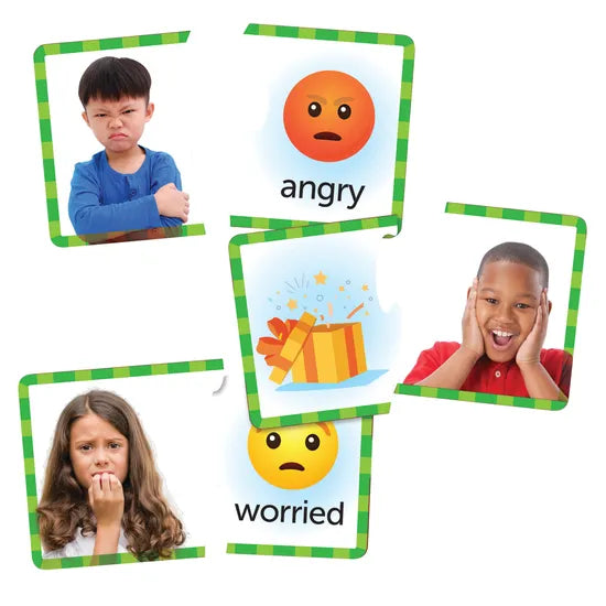 Feelings & Emotions Puzzle Cards - Modern Teaching Aids NZ