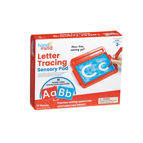 Letter Tracing Sensory Pad - Modern Teaching Aids NZ