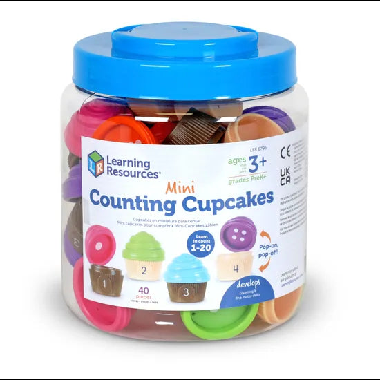 Mini Counting Cupcakes - Modern Teaching Aids NZ