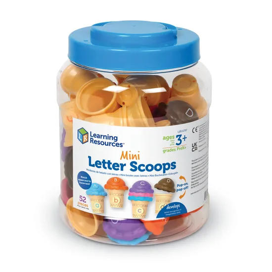 Mini Letter Scoops - Modern Teaching Aids NZ