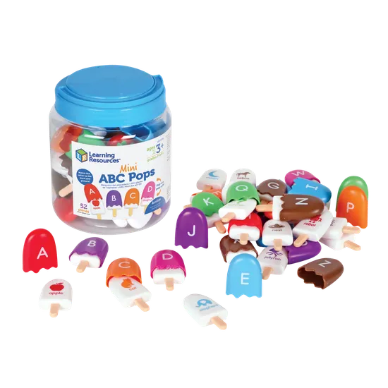 Mini Alphabet Popsicles - Modern Teaching Aids NZ