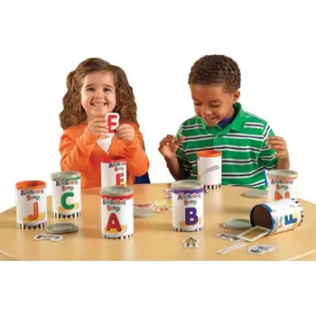 Alphabet Soup Sorter Cans - Modern Teaching Aids NZ