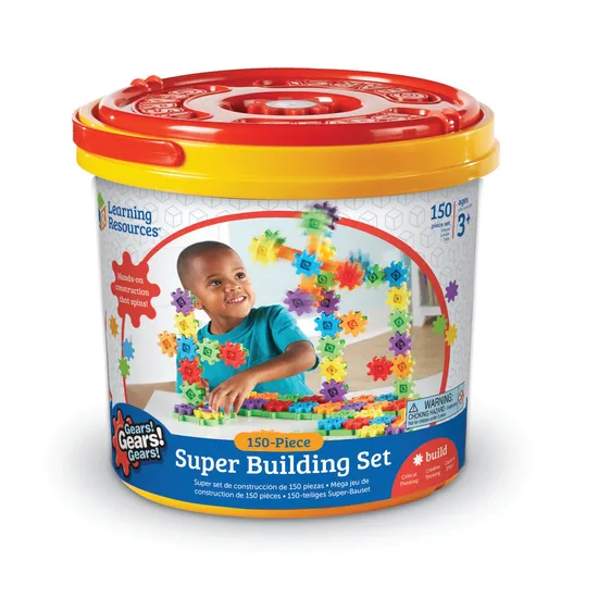 Gears! Gears! Gears! Super Set - 150 Pieces - Modern Teaching Aids NZ
