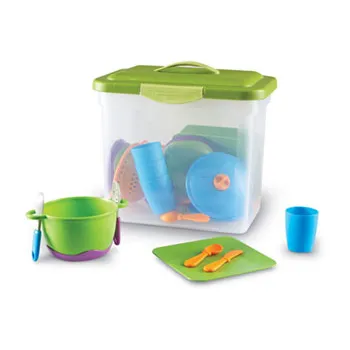 Kitchen & Cooking Role Play Set - 44 Pieces - Modern Teaching Aids NZ