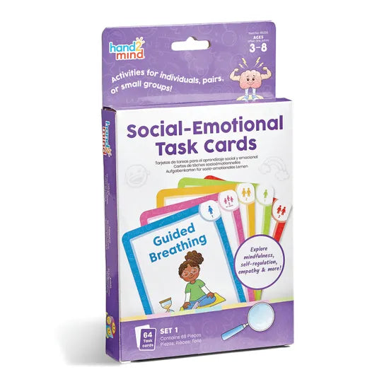 Social-Emotional Task Cards Ages 3-8 - Modern Teaching Aids NZ