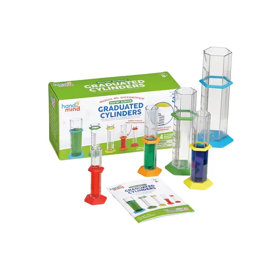 Starter Science Plastic Measuring Cylinders - Modern Teaching Aids NZ