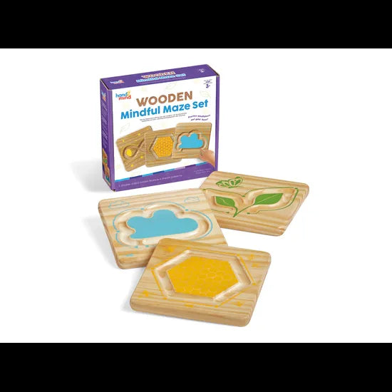 Wooden Mindful Maze Set - Modern Teaching Aids NZ
