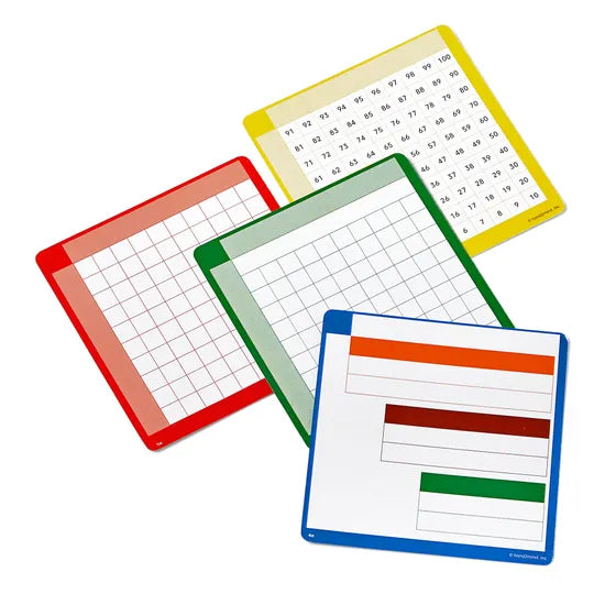 Learning Resources Cuisenaire Rods - Workspace Trays, Set of 6 - Modern Teaching Aids NZ