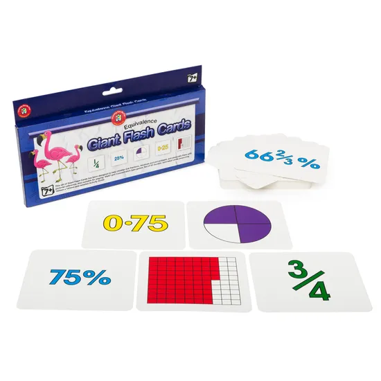 Converto Cards- Fraction Percentage & Decimal - Modern Teaching Aids NZ