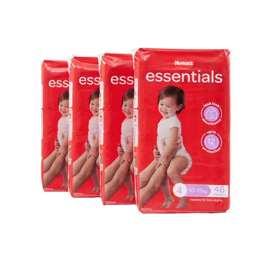 Huggies Essentials Nappies Toddler- Pack of 184 - Modern Teaching Aids NZ