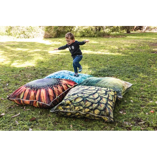 Outdoor Nature Cushions - Set of 4 - 100x100cm - Modern Teaching Aids NZ