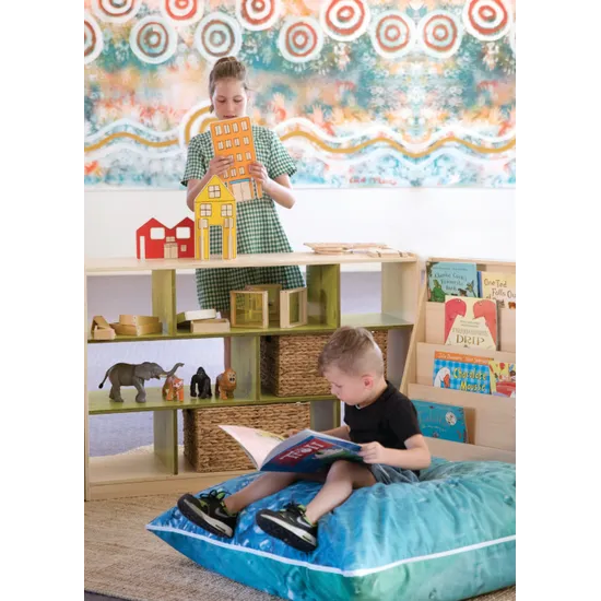 Water Outdoor Cushion - 100cm x 100cm - Modern Teaching Aids NZ