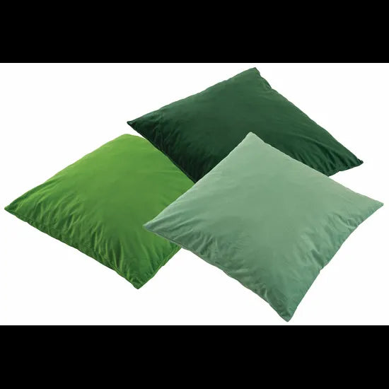 MTA Spaces - Plain Green Cushions - Set of 3 - Modern Teaching Aids NZ