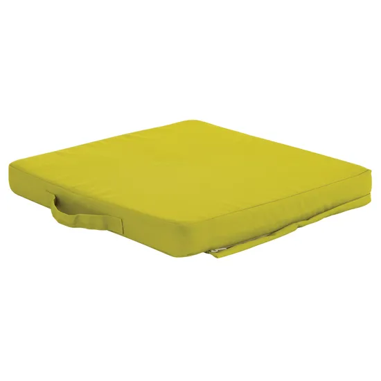 Square Floor Seat - 50 cm - Lime - Modern Teaching Aids NZ