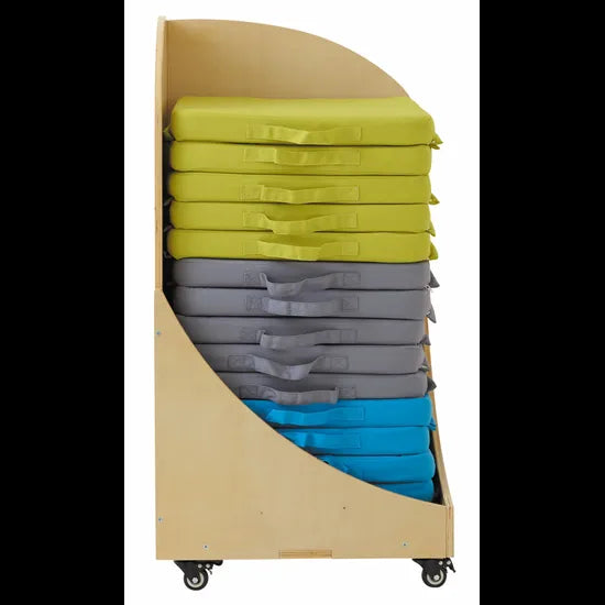 Floor Seats & Trolley - 15 pieces - Assorted - Modern Teaching Aids NZ