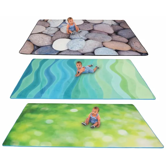 Rectangular Memory Foam Mat - Set of 3