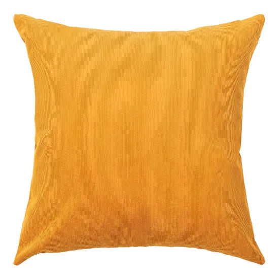 Corduroy Cushion - 40 cm - Yellow - Modern Teaching Aids NZ