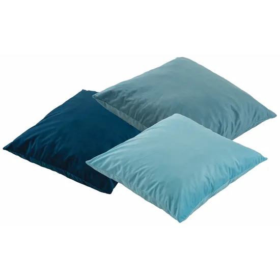 Plain Blue Cushion Covers - 50 cm - Set of 3 - Modern Teaching Aids NZ
