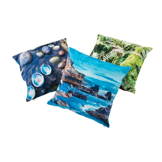 New Zealand Landscapes Cushion Covers - Set of 3 Covers - Modern Teaching Aids NZ