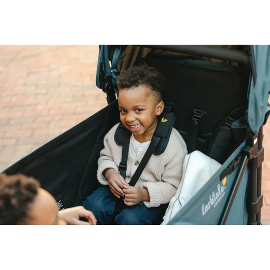 Caravan Quad Stroller Wagon Seaford Blue - Modern Teaching Aids NZ