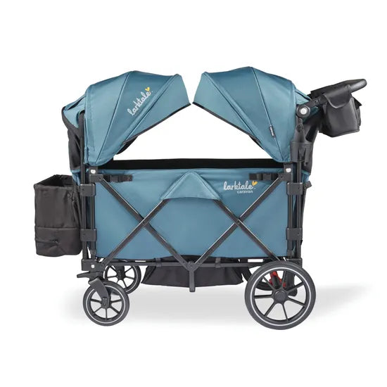 Caravan Quad Stroller Wagon Seaford Blue - Modern Teaching Aids NZ