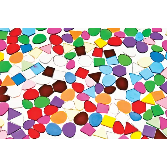 Plastic Mosaic Pieces - 454g - Modern Teaching Aids NZ